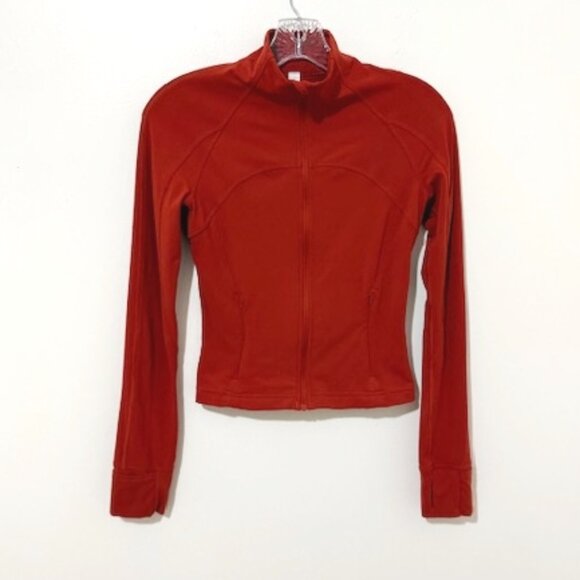 lululemon athletica Jackets & Blazers - Lululemon Nulu Cropped Define Jacket - Cayenne Women’s Size 4